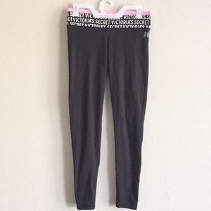 Victoria Secret Black Leggings, Medium